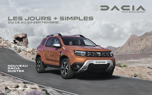 Jours + Simples Dacia