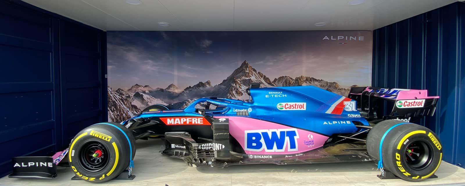 Alpine F1 d&eacute;barque &agrave; Toulouse !