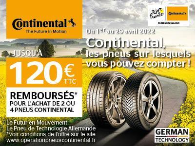 OFFRE CONTINENTAL D'AVRIL
