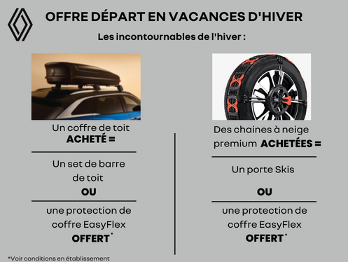 OFFRE D&Eacute;PART EN VACANCES D'HIVER