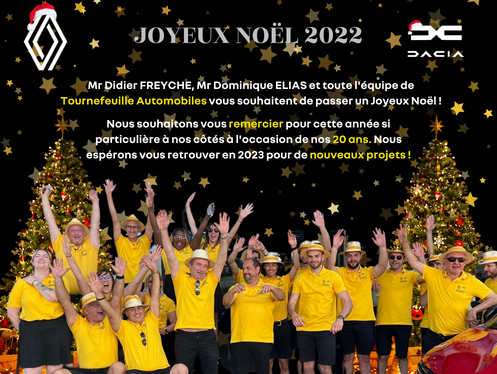 TOURNEFEUILLE AUTOMOBILES VOUS SOUHAITE UN JOYEUX NO&Euml;L !