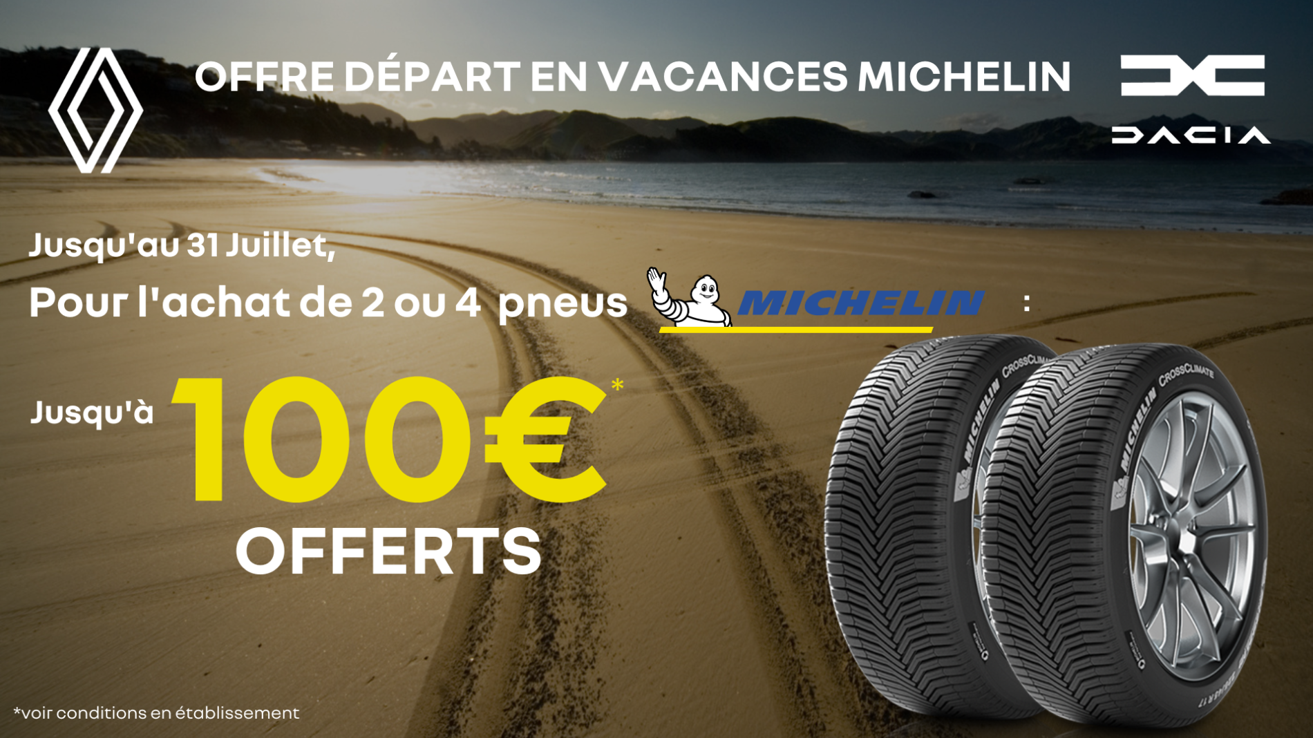 OFFRE D&Eacute;PART EN VACANCES MICHELIN