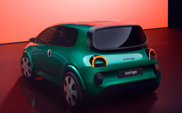Nouvelle Twingo prototype 100% &eacute;lectrique